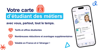 Carte étudiante des métiers